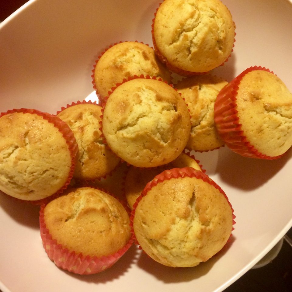 Dinkel-Vanille-Muffins - happykitchenstories
